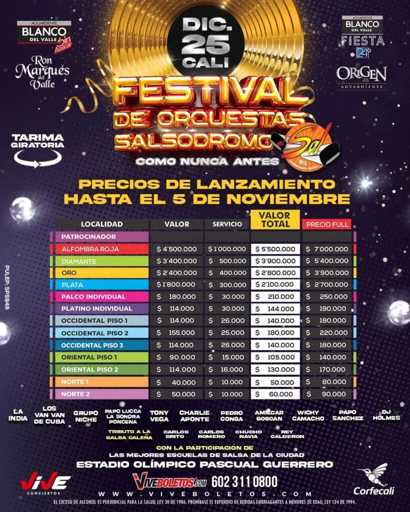 Festival de Orquestas Salsódromo 2022